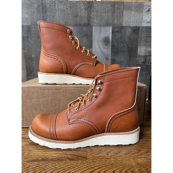 Red Wing Iron Ranger 8089 Oro Leather Boots Men’s Sz 7 D Made in USA